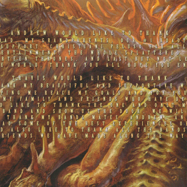 Splattered : Guttural Species (Album)