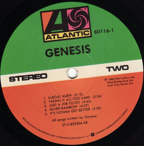 Genesis : Genesis (LP,Album)