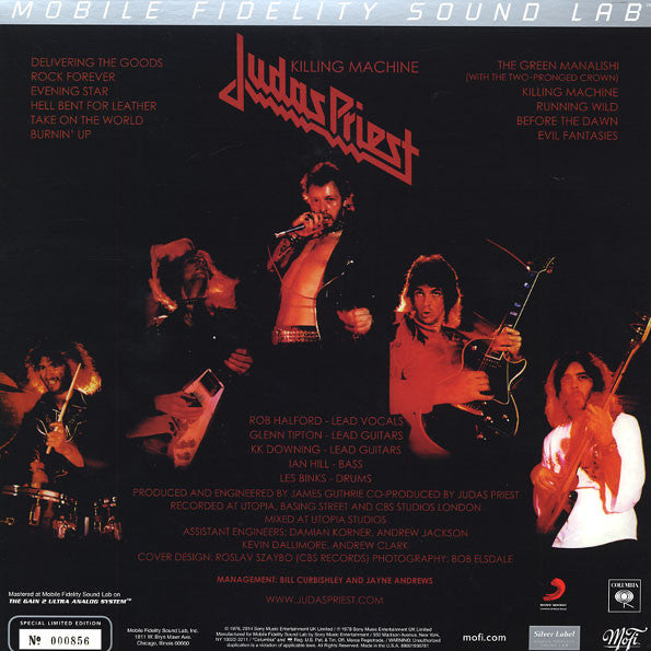 Judas Priest : Killing Machine (LP,Album,Limited Edition,Numbered,Reissue,Remastered)