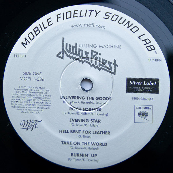 Judas Priest : Killing Machine (LP,Album,Limited Edition,Numbered,Reissue,Remastered)