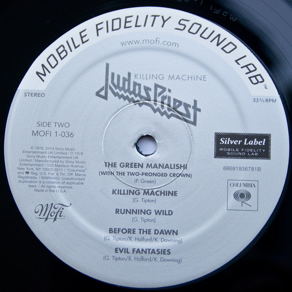 Judas Priest : Killing Machine (LP,Album,Limited Edition,Numbered,Reissue,Remastered)