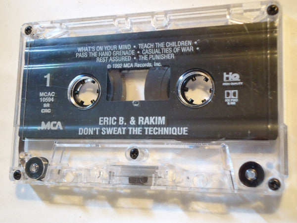 Eric B. & Rakim : Don't Sweat The Technique (Album,Club Edition)