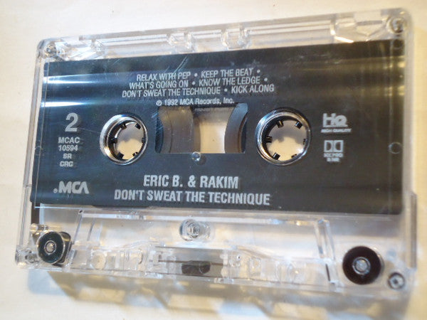 Eric B. & Rakim : Don't Sweat The Technique (Album,Club Edition)