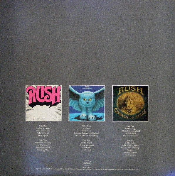 Rush : Archives (LP,Compilation)