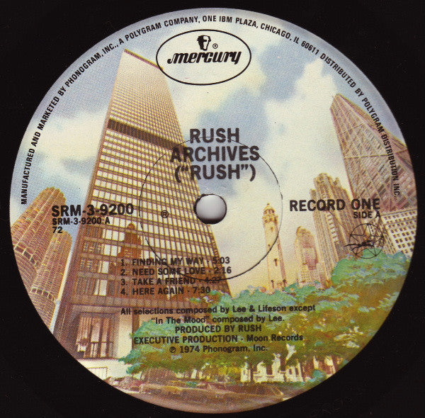Rush : Archives (LP,Compilation)