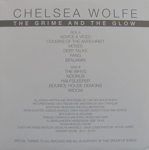 Chelsea Wolfe : The Grime And The Glow (LP,Album,Limited Edition,Reissue)