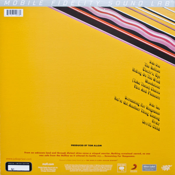 Judas Priest : Screaming For Vengeance (LP,Album,Limited Edition,Numbered,Remastered)