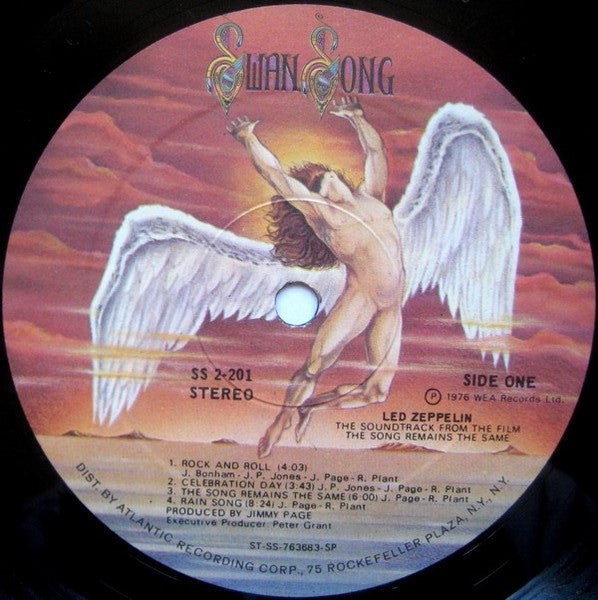Led Zeppelin : The Soundtrack From The Film The Song Remains The Same (LP,Album)
