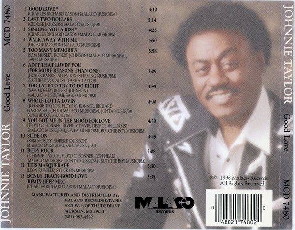 Johnnie Taylor : Good Love! ()