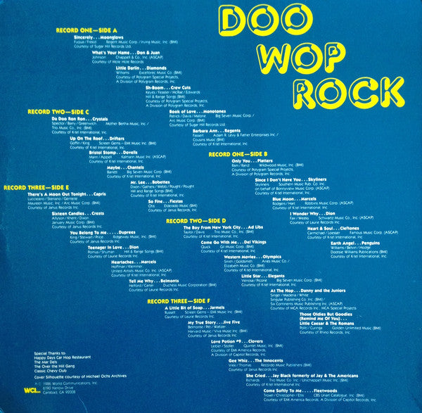Various : Doo Wop Rock (LP,Compilation)