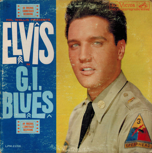 Elvis Presley : G. I. Blues (LP,Album,Repress,Mono)