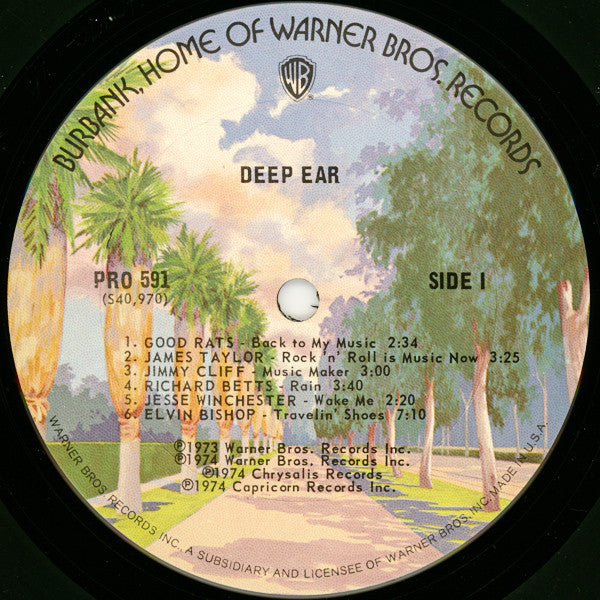 Various : Deep Ear (LP,Compilation,Stereo)