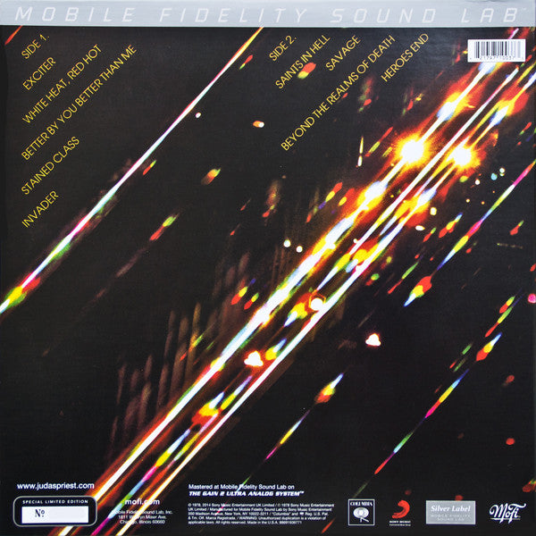 Judas Priest : Stained Class (LP,Album,Limited Edition,Numbered,Remastered,Stereo)