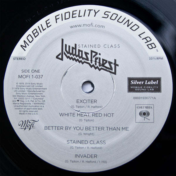 Judas Priest : Stained Class (LP,Album,Limited Edition,Numbered,Remastered,Stereo)