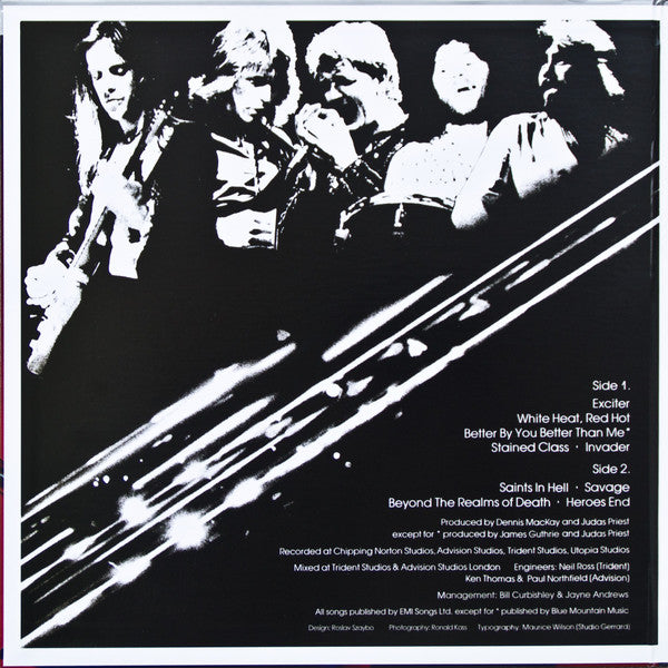 Judas Priest : Stained Class (LP,Album,Limited Edition,Numbered,Remastered,Stereo)