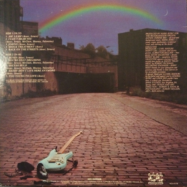 Donnie Iris : Back On The Streets (LP,Album,Stereo)