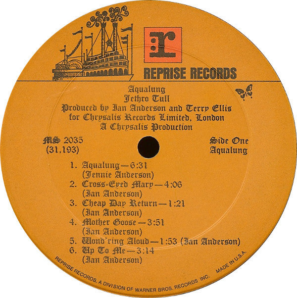 Jethro Tull : Aqualung (LP,Album,Stereo)