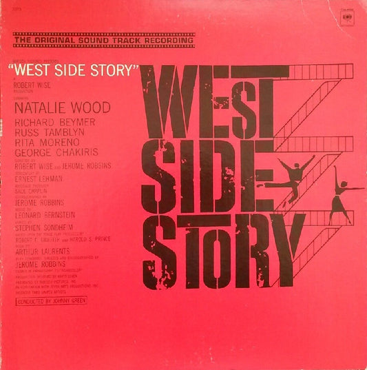 Leonard Bernstein : West Side Story (The Original Sound Track Recording) (LP,Album,Reissue,Stereo)