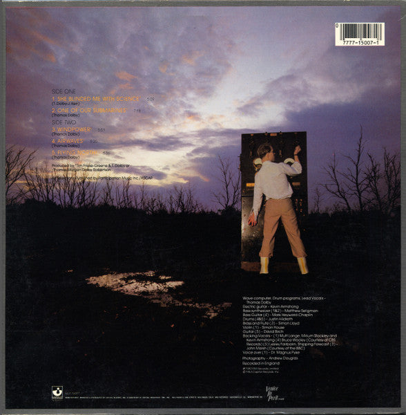 Thomas Dolby : Blinded By Science (LP,Mini-Album,Stereo)