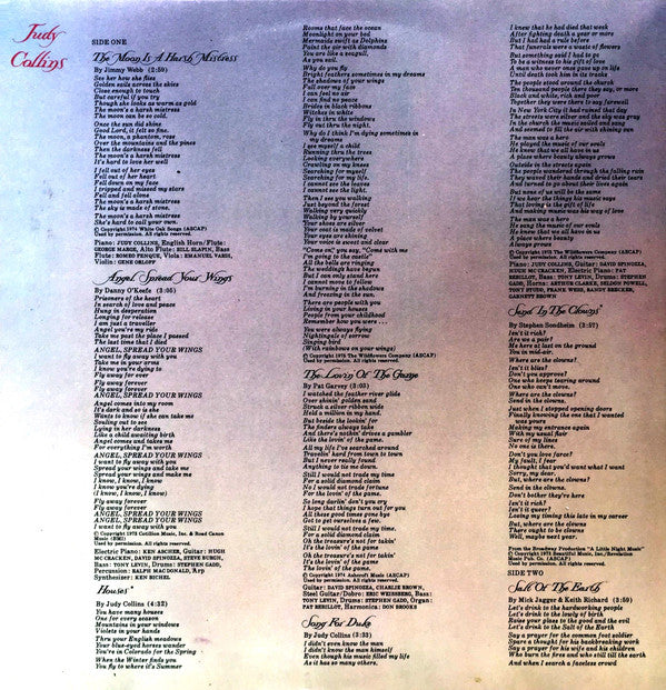 Judy Collins : Judith (LP,Album,Stereo)