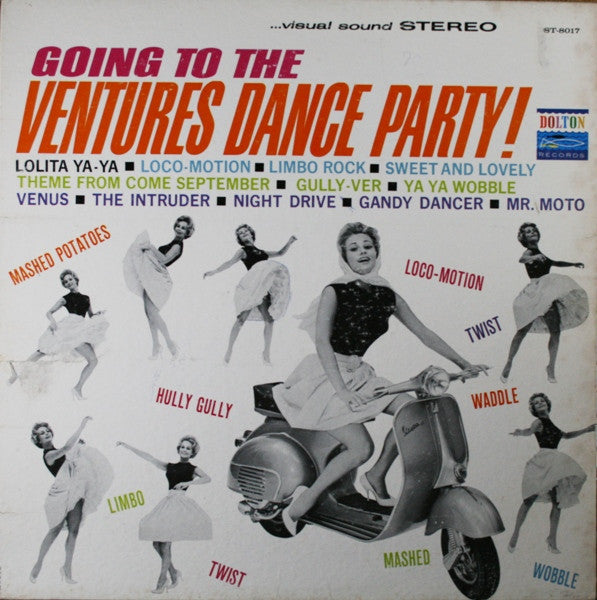 Ventures, The : Going To The Ventures Dance Party! (LP,Album,Stereo)