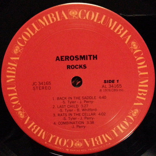 Aerosmith : Rocks (LP,Album,Reissue)