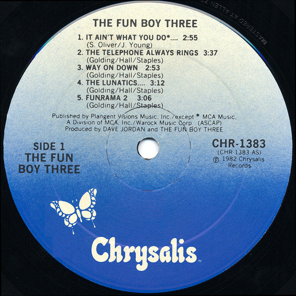 Fun Boy Three : The Fun Boy Three (LP,Album)