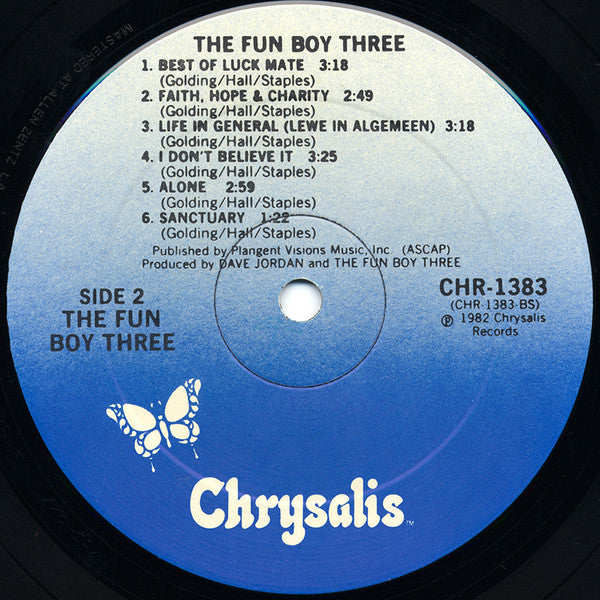 Fun Boy Three : The Fun Boy Three (LP,Album)