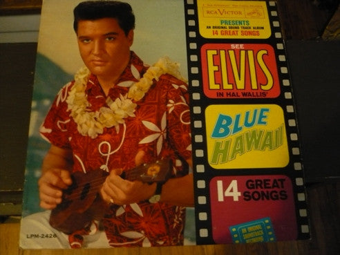 Elvis Presley : Blue Hawaii (LP,Album,Mono)