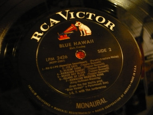 Elvis Presley : Blue Hawaii (LP,Album,Mono)
