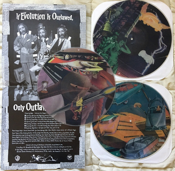 Jello Biafra : If Evolution Is Outlawed, Only Outlaws Will Evolve (LP,Album,Picture Disc)