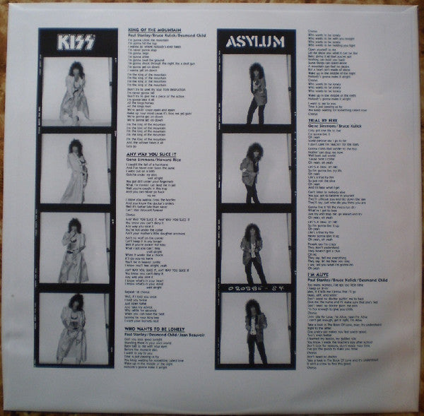 Kiss : Asylum (LP,Album,Remastered,Reissue)