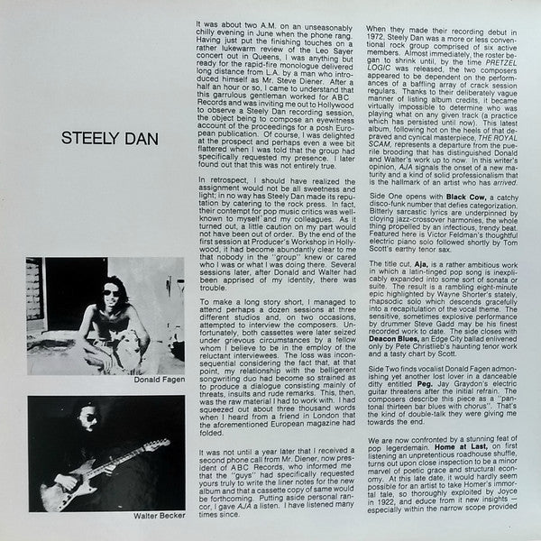 Steely Dan : Aja (LP,Album,Stereo)