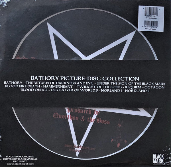 Bathory : Bathory (LP,Album,Picture Disc,Reissue)