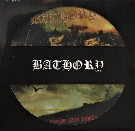 Bathory : Blood Fire Death (LP,Album,Picture Disc,Reissue)
