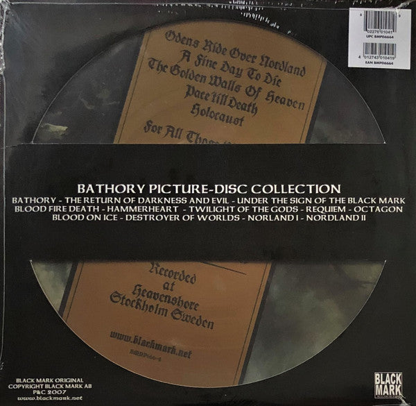 Bathory : Blood Fire Death (LP,Album,Picture Disc,Reissue)