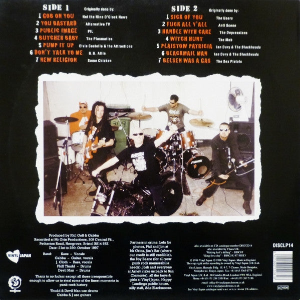 Chaos UK : Heard It, Seen It, Done It (LP,Album,Numbered)