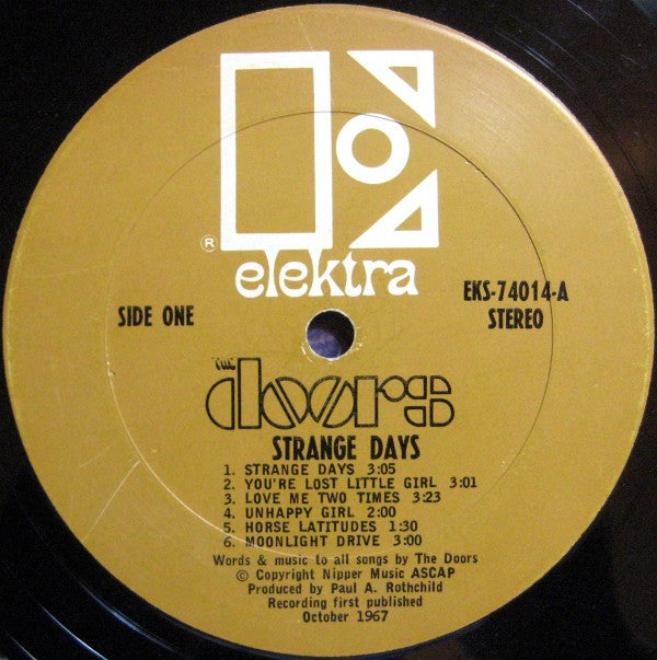 Doors, The : Strange Days (LP,Album,Stereo)