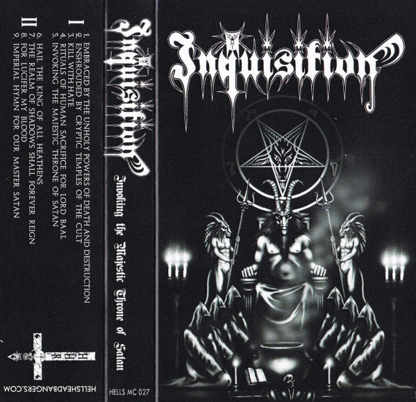 Inquisition : Invoking The Majestic Throne Of Satan (Album,Limited Edition,Reissue,Remastered)