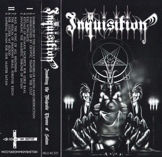 Inquisition : Invoking The Majestic Throne Of Satan (Album,Limited Edition,Reissue,Remastered)