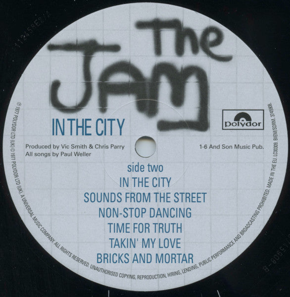 Jam, The : In The City (LP,Album,Reissue)