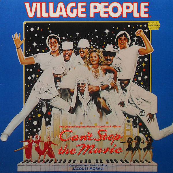 Village People : Can't Stop The Music - The Original Soundtrack Album (LP,Album,Stereo)