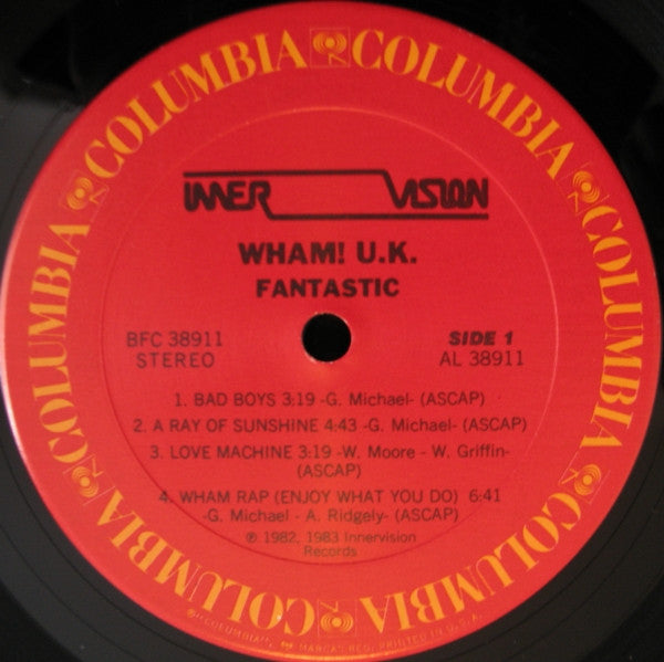 Wham! : Fantastic (LP,Album)