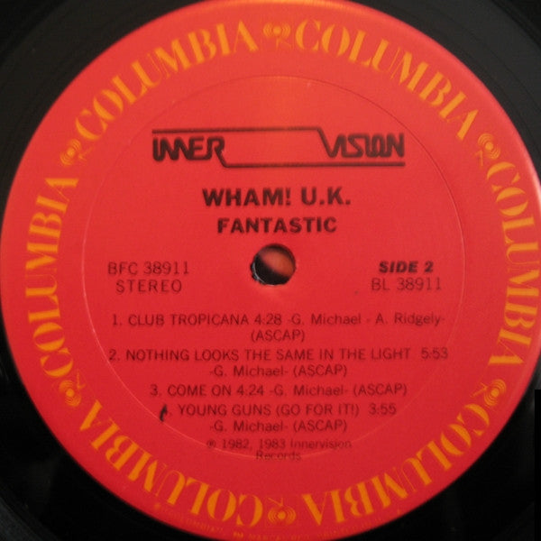Wham! : Fantastic (LP,Album)