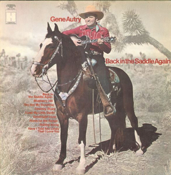 Gene Autry : Back In The Saddle Again (LP,Compilation)