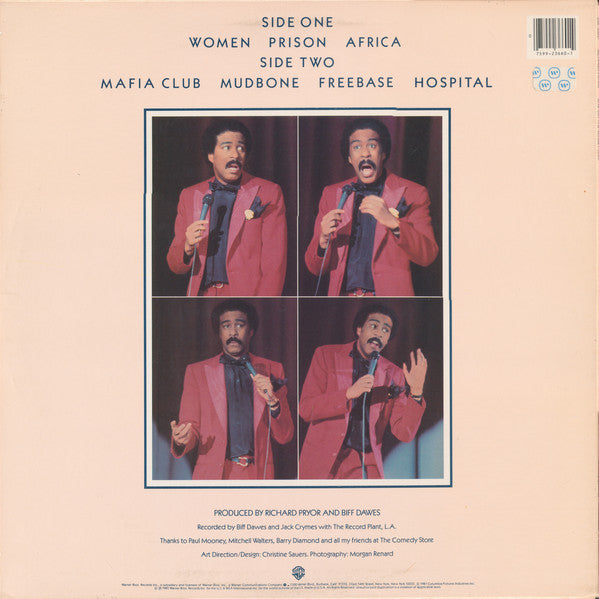 Richard Pryor : Live On The Sunset Strip (LP,Album)