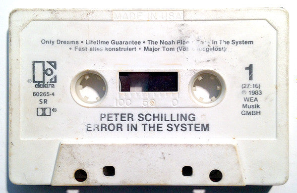 Peter Schilling : Error In The System (Album)