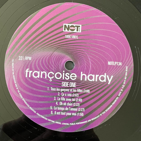 Françoise Hardy : Françoise Hardy (The Original Debut Album from The French Icon) (LP,Album,Reissue)