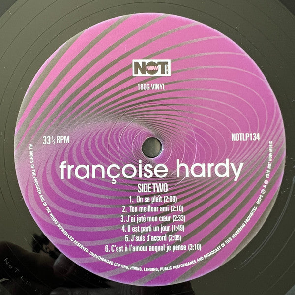 Françoise Hardy : Françoise Hardy (The Original Debut Album from The French Icon) (LP,Album,Reissue)