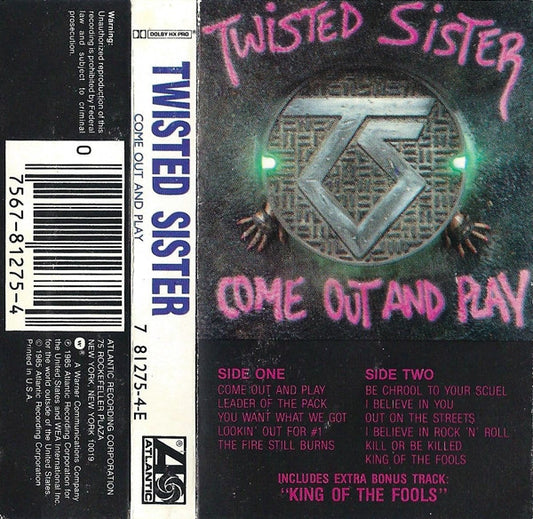 Twisted Sister : Come Out And Play (Album,Reissue)